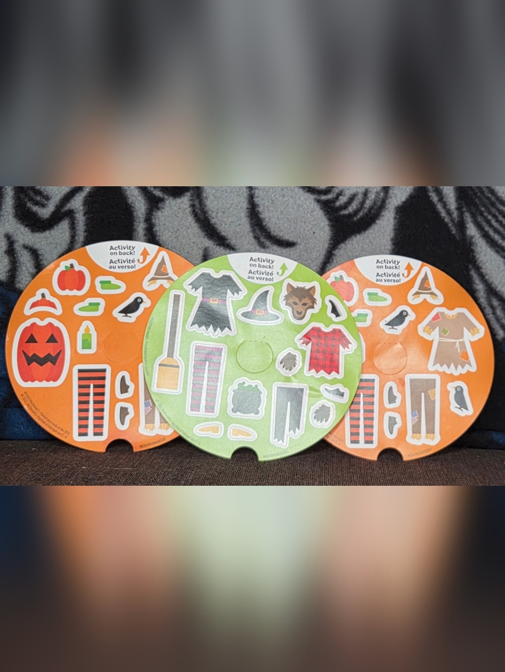 Assorted Halloween Stickers (Used And Unused) - Picture 2 of 5